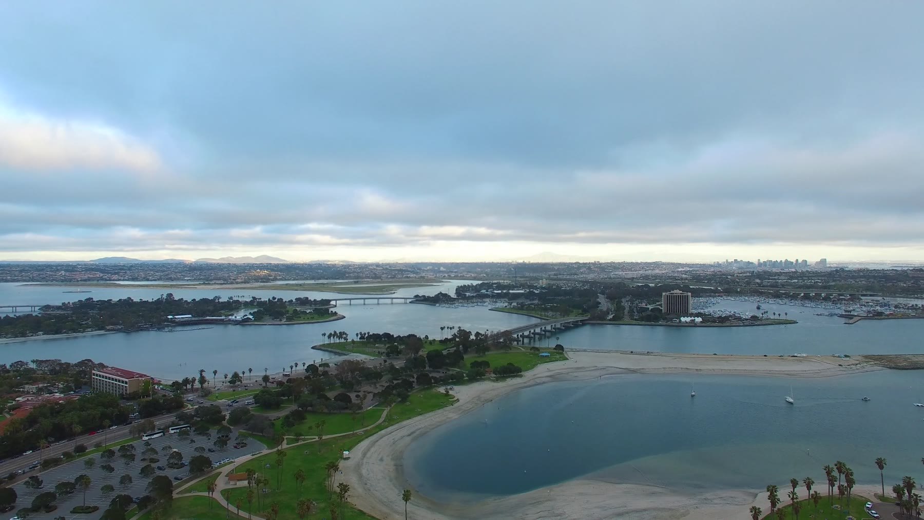 San Diego Bay and coastal neighborhoods